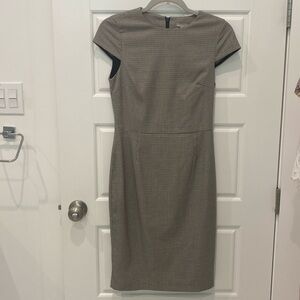 H&M cap sleeve sheath dress